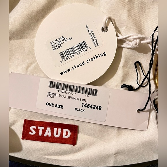 Staud Ollie Small Shoulder Bag Black, NWT - Picture 6 of 7